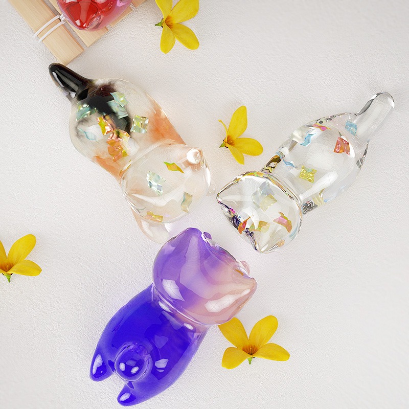 3D立體趴式可愛小貓咪筆架鏡面矽膠模具 貓咪鑰匙圈 DIY手工模具 水晶滴膠模具-細節圖5