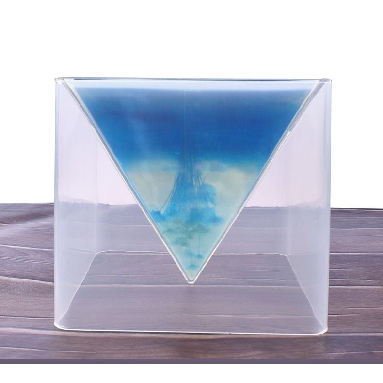 15cm 超大型金字塔矽膠模具 帶刻度 DIY水晶滴膠模具 (內軟膜+外硬殼) 能量塔-細節圖4