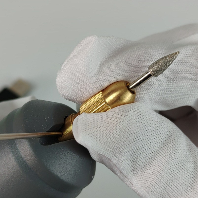 手持式USB小電鑽套組 (含15支鑽頭+4支磨頭) 滴膠作品專用 拋光打磨 鑽孔 DIY手作-細節圖5