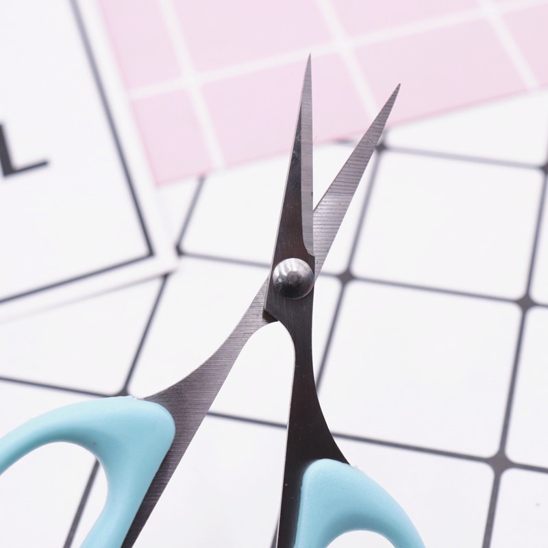 黏土軟陶剪刀 直頭剪刀 彎頭剪刀 超輕黏土手辦工具-細節圖5