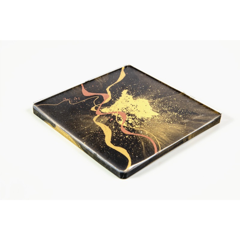 大理石金屬粉 ins風 水晶滴膠封入物  環氧樹脂 AB膠 杯墊模具配件-細節圖8