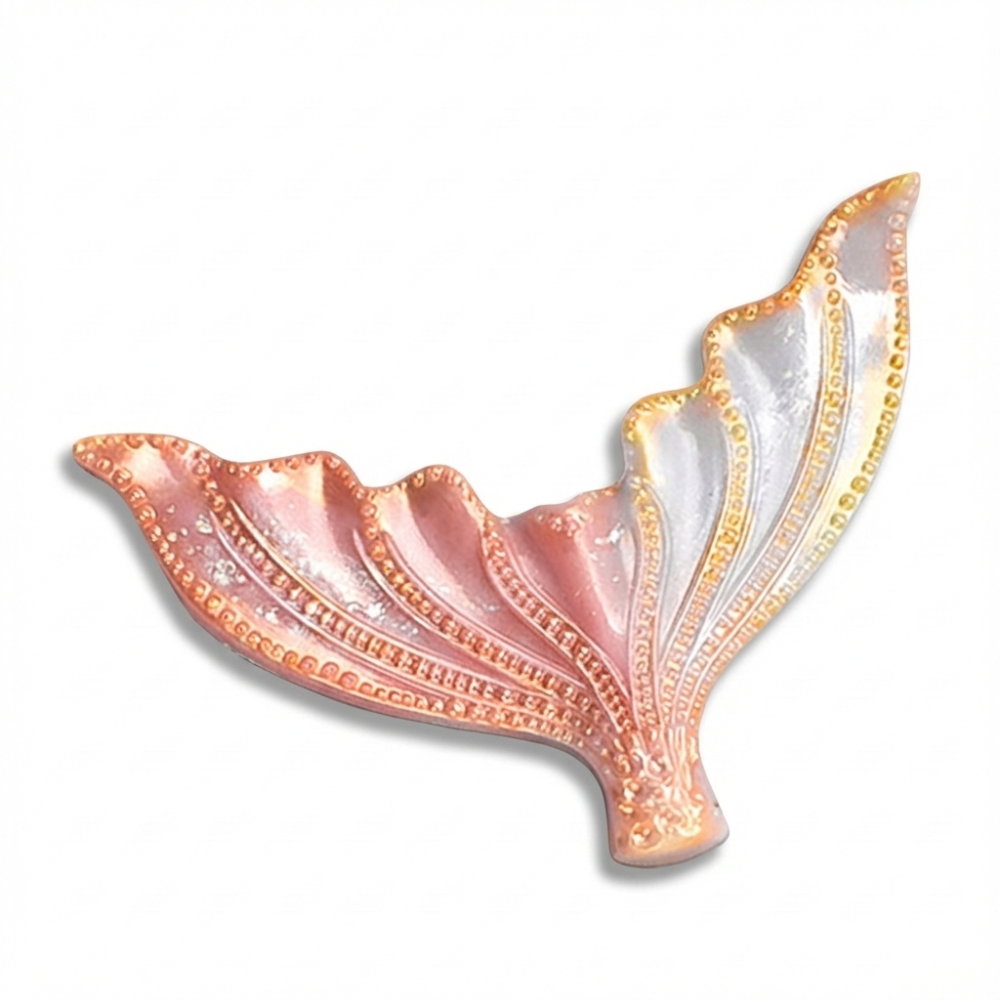大號美人魚魚尾鏡面矽膠模具  人魚尾巴 食玩配件 DIY手工模具 水晶滴膠模具-細節圖4