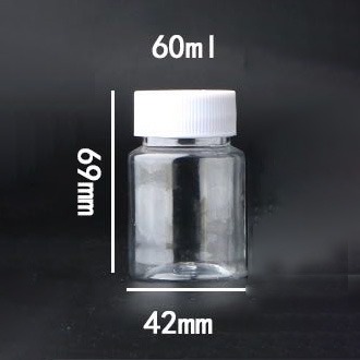 30ml / 60ml PET 透明空瓶 顏料 AB膠 分裝 攜帶方便 不易漏出-細節圖4
