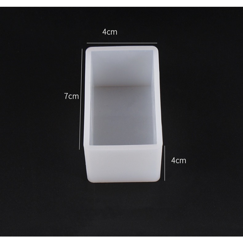 長方體鏡面矽膠模具 乾燥花立體模具 昆蟲標本模具 水晶滴膠模具-規格圖4