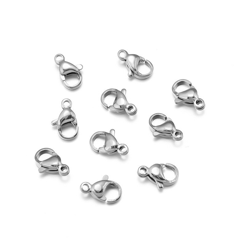 304不鏽鋼配件合集 九字針 T針 珠鏈 耳鉤 羊眼 問號鉤 9字針 龍蝦扣 DIY飾品材料 手作材料-細節圖5