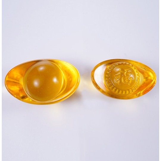 元寶鏡面矽膠模具 福字元寶 DIY手工模具 水晶滴膠模具 翻糖蛋糕 巧克力 蛋糕裝飾-細節圖3