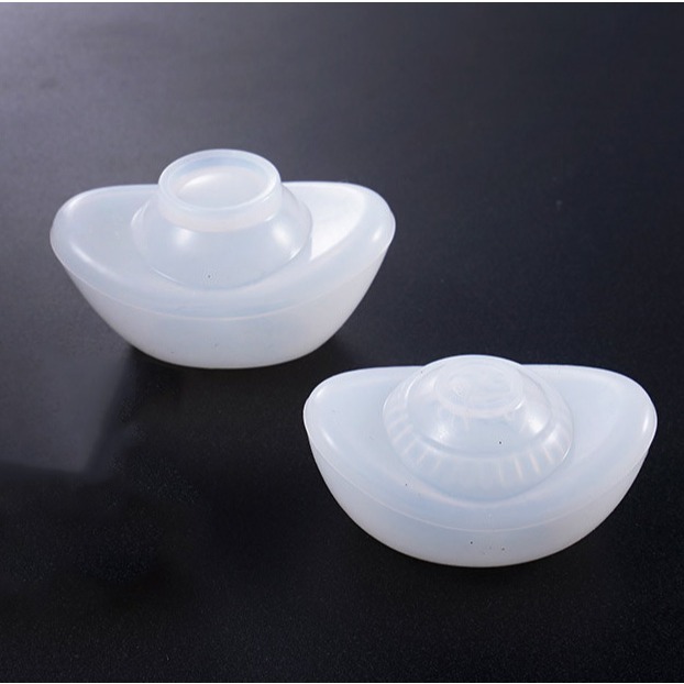 元寶鏡面矽膠模具 福字元寶 DIY手工模具 水晶滴膠模具 翻糖蛋糕 巧克力 蛋糕裝飾-規格圖3