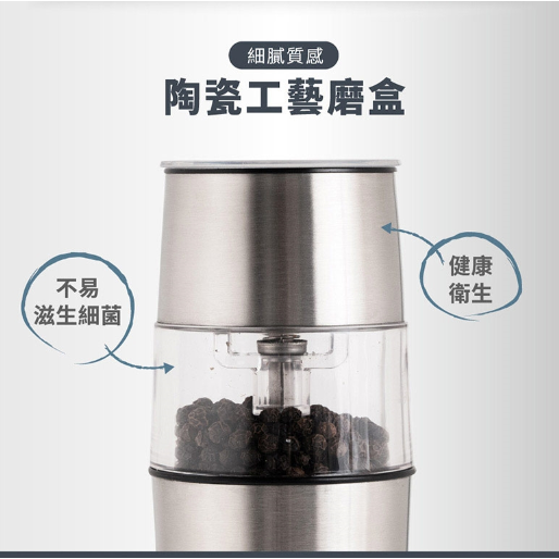 美國Cuisinart美膳雅 充電式電動香料研磨機 SG-3TW-細節圖5