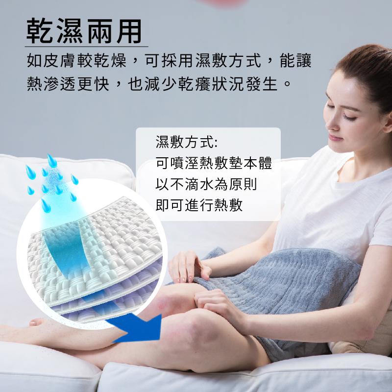【型號 SP1212】Sunlus三樂事 暖暖熱敷柔毛墊  ｜30x60cm  電熱毯 電熱墊 熱敷墊 【石牌有間藥局】-細節圖3