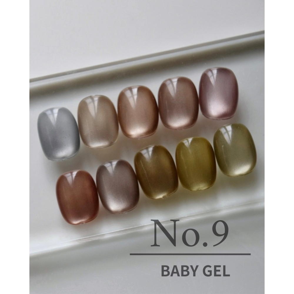 (美甲師價) No.9大地色玻璃珠貓眼 21~30-細節圖2