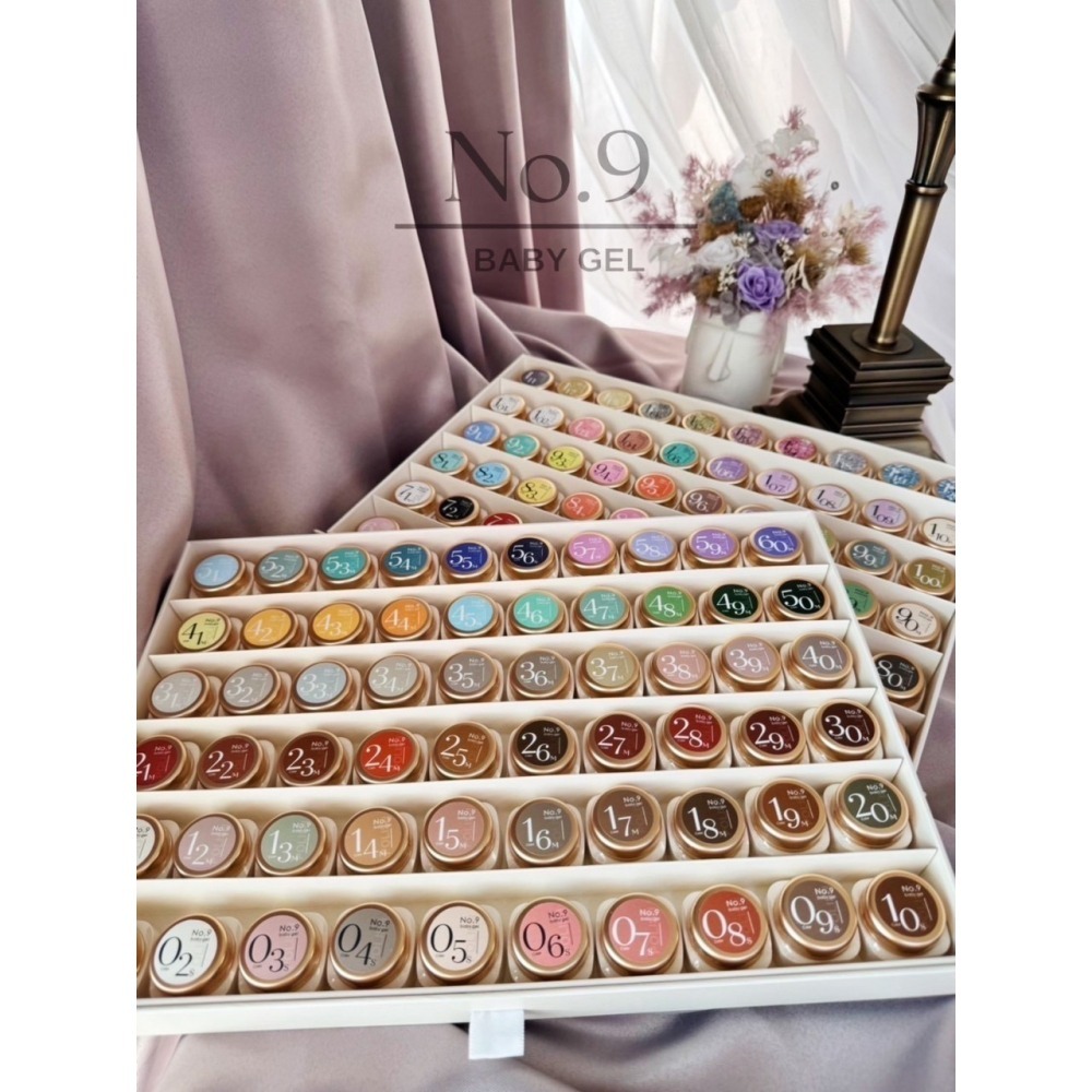 (美甲師價) 推薦！No.9罐裝彩膠120色 套組-細節圖6