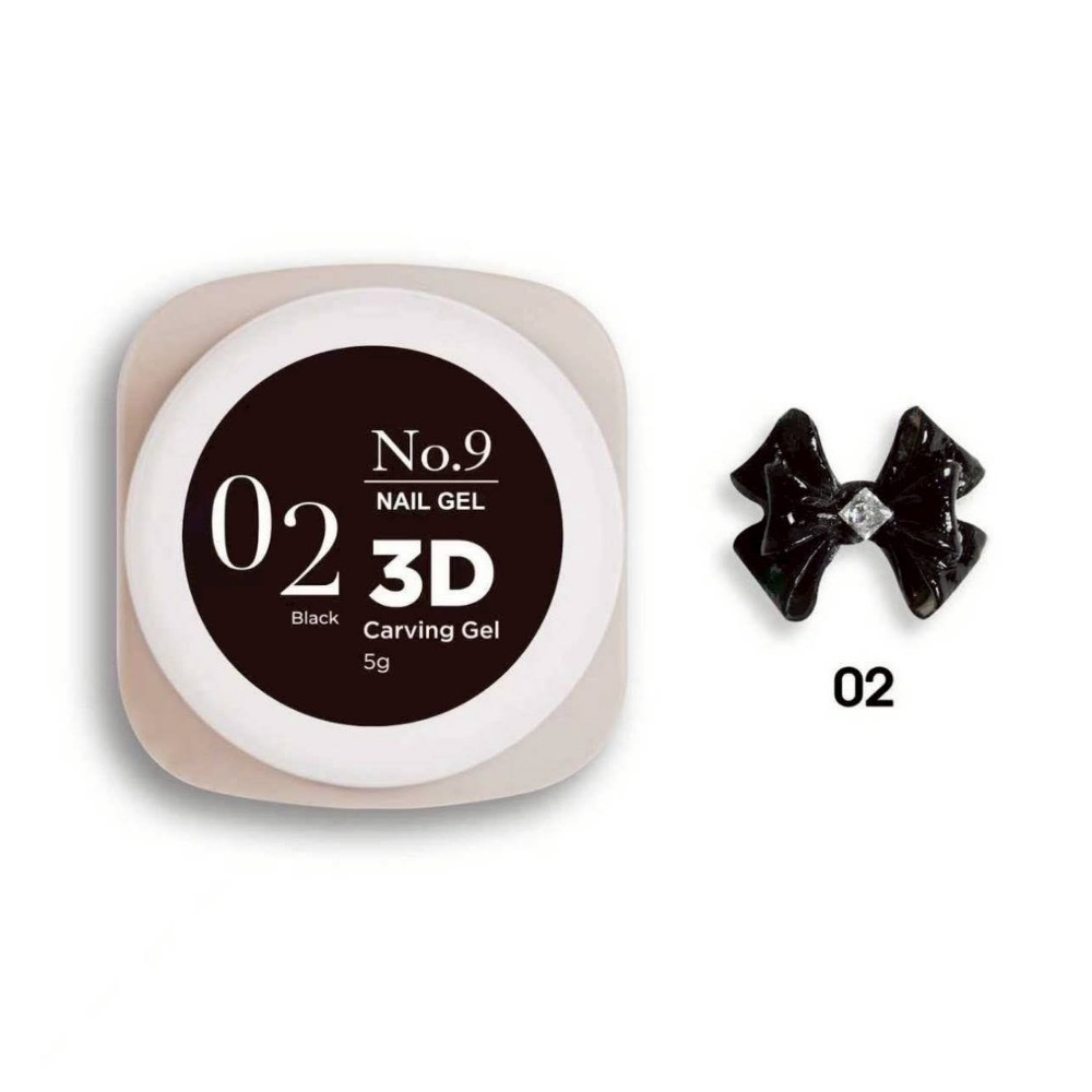 No.9 3D造型雕花膠 02