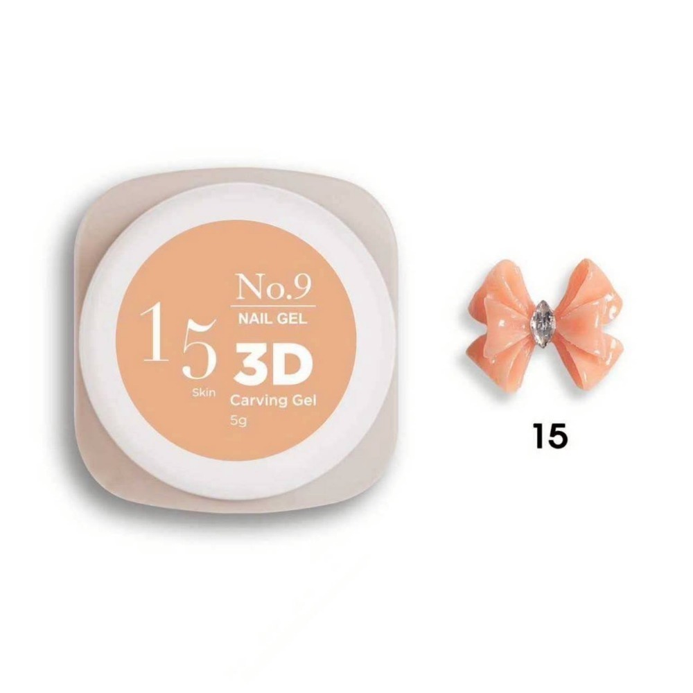 No.9 3D造型雕花膠 15