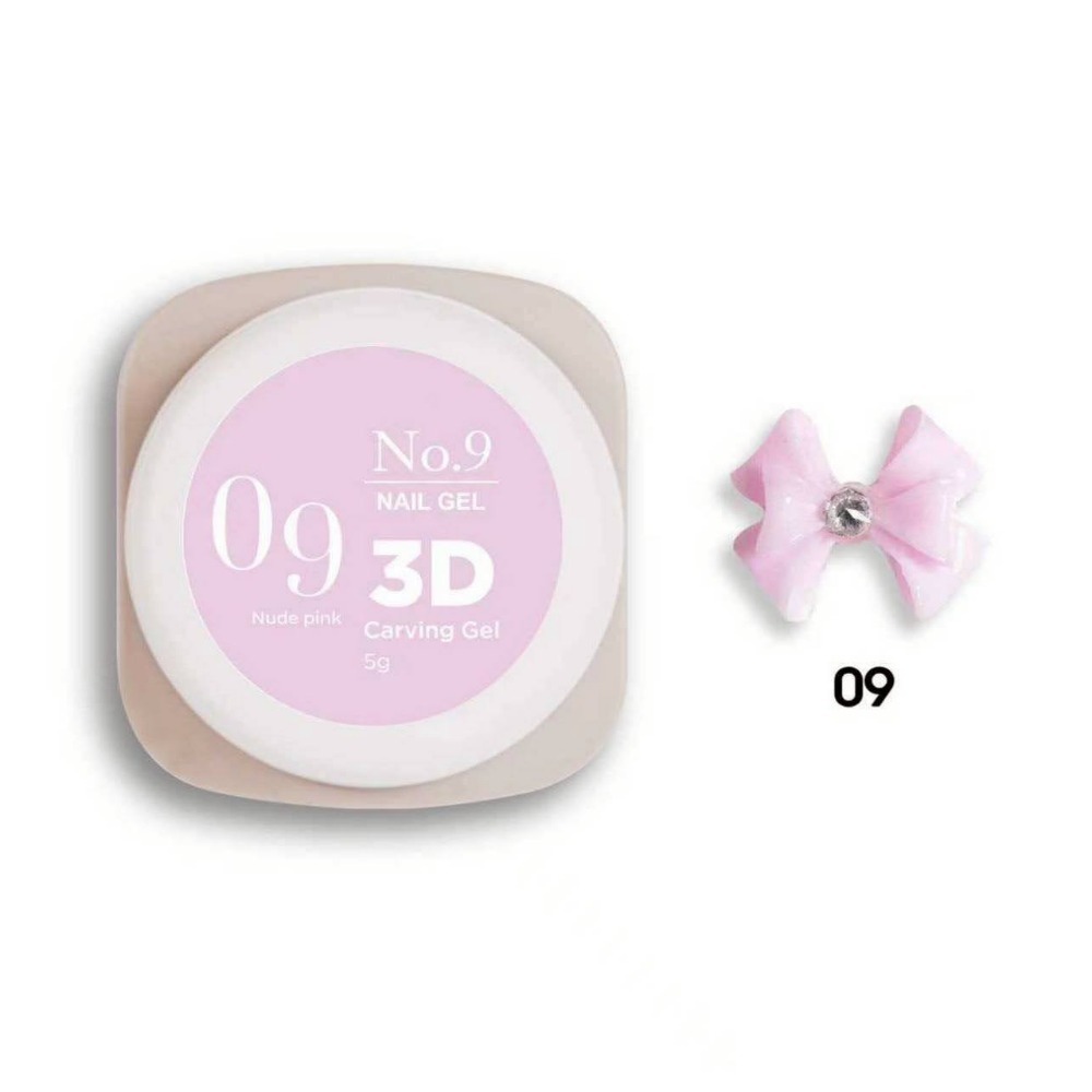 No.9 3D造型雕花膠 09