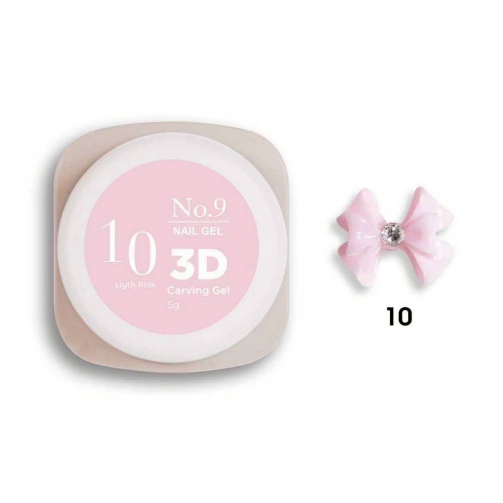No.9 3D造型雕花膠 10