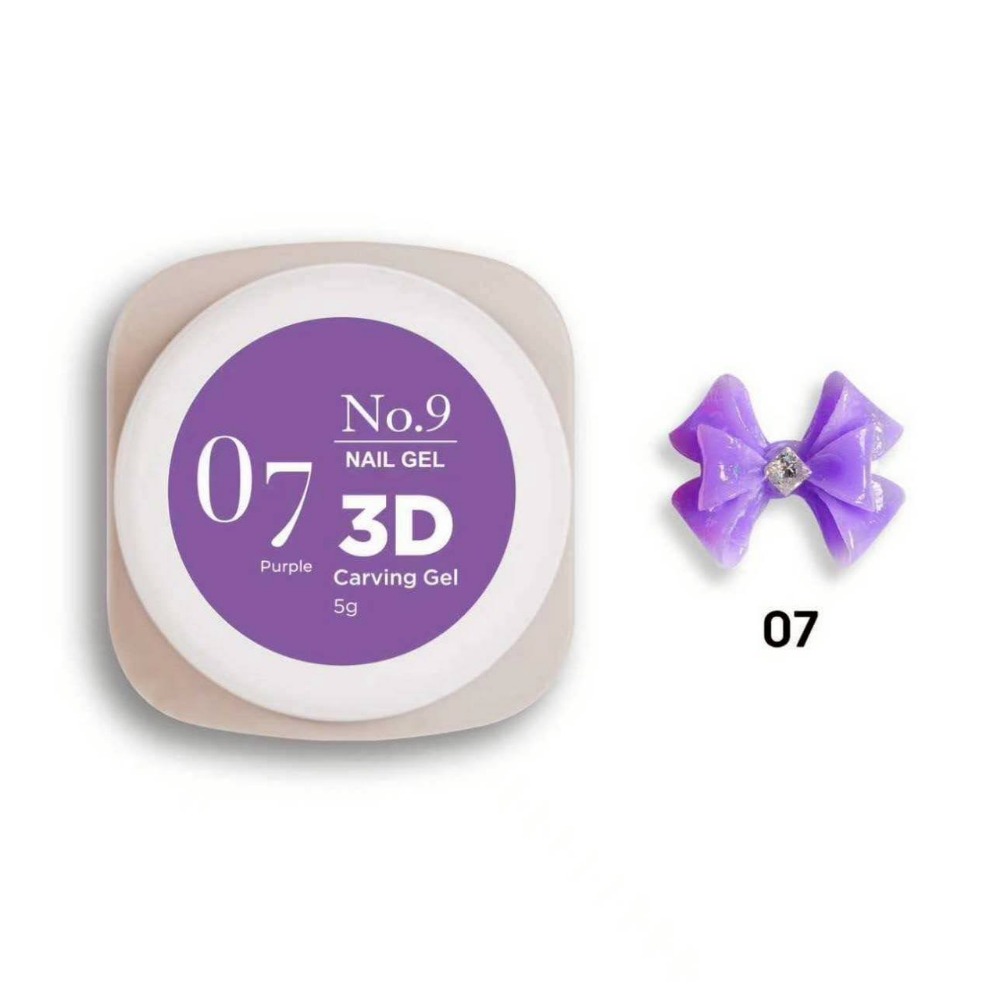 NO.9 3D造型雕花膠 07