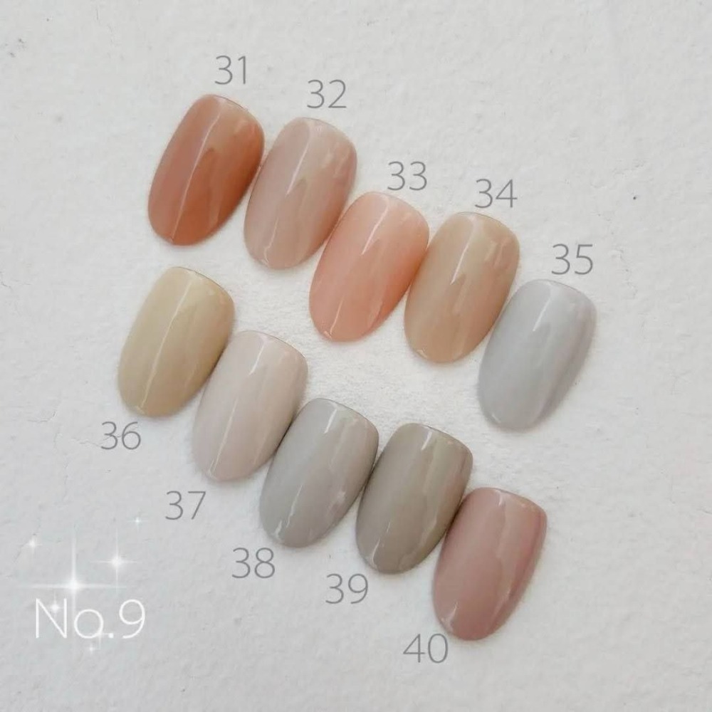 (團購優惠) 推薦！No.9甲油彩膠79色全套-細節圖7