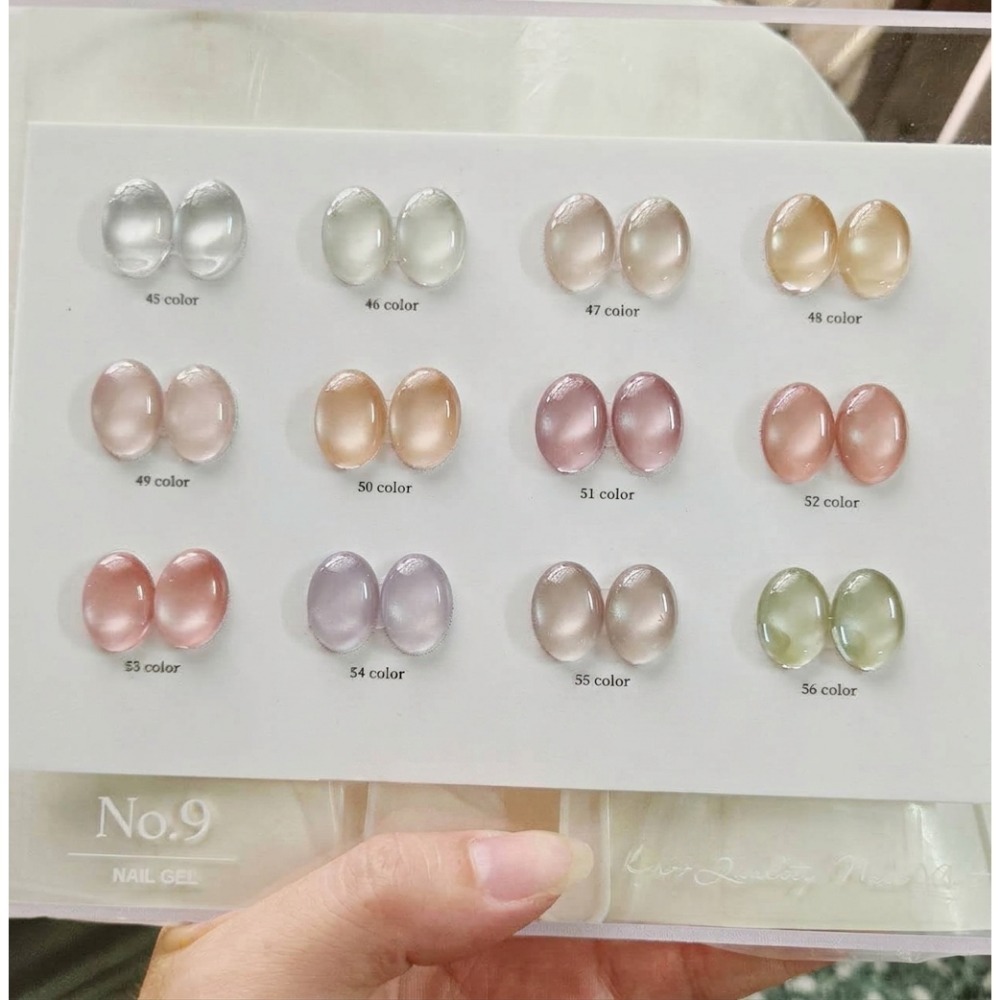 No.9水羊羹和菓子貓眼套組12色