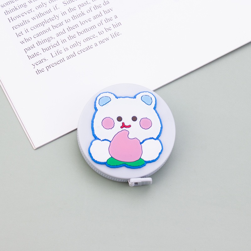 ins 小捲尺 圓形捲尺 迷你捲尺 馬卡龍色 捲尺 伸縮尺 量衣尺 軟尺 量尺 隨身尺 縮捲尺 捲尺 皮尺 文具-細節圖6