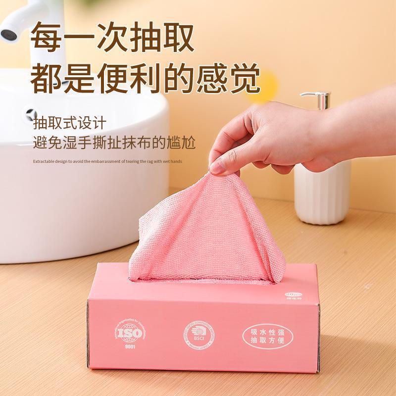 抽取式多用途抹布 抽取式抹布 抹布 萬用抹布 超細纖維布 懶人抹布 吸水抹布 廚房抹布  免撕抽取式懶人抹布-細節圖2