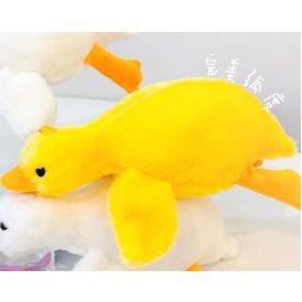 趴趴鵝 白鵝 鵝 抱抱鵝 小鵝 鵝鵝 學生鵝 趴鵝 黃鵝 軟fu毛絨吊飾 鑰匙圈 掛飾 鑰匙扣 玩偶 可愛萌-細節圖2