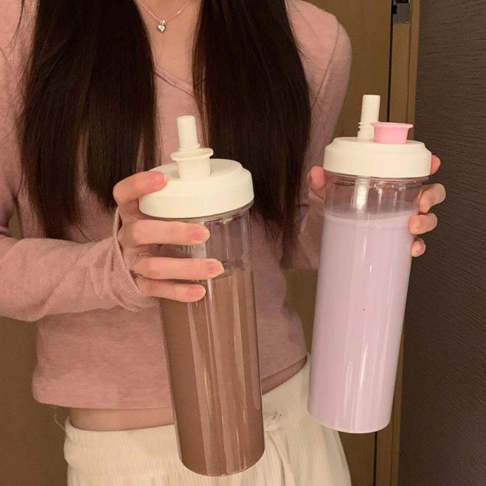 珍奶隨行杯 環保杯 珍奶杯 珍珠吸管杯 飲料杯 手搖杯 手搖飲料杯 吸管杯 手搖環保杯 透明吸管杯-細節圖3