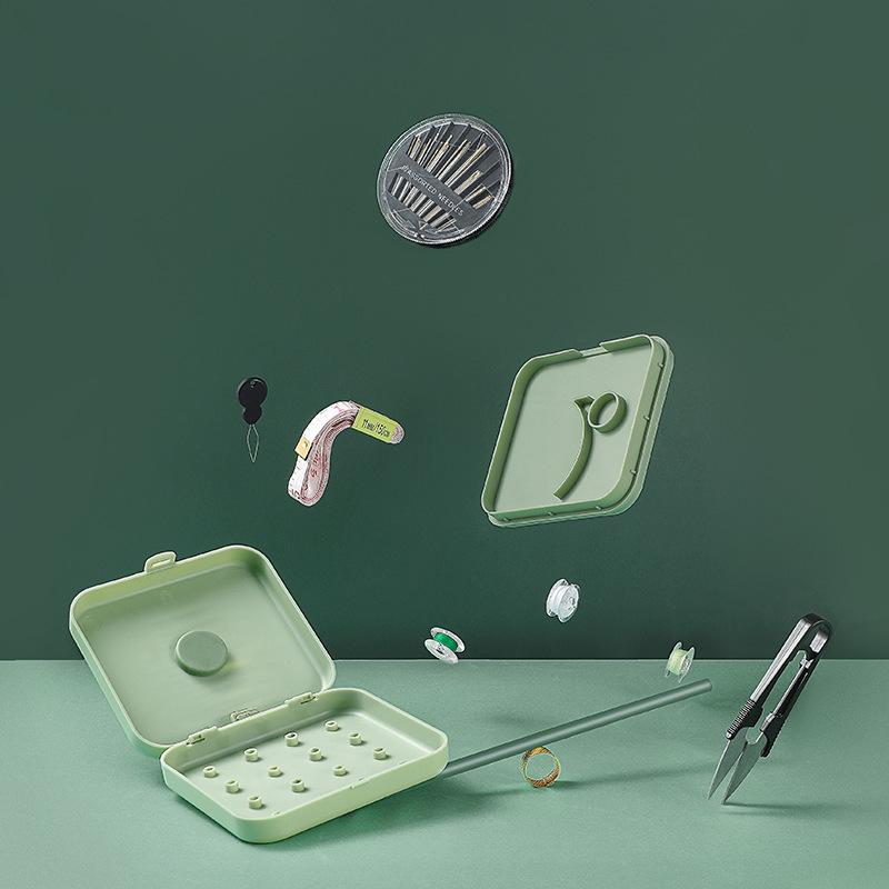 針線收納磁吸針線盒 針線包 針線盒 縫紉工具套組 針線 磁吸收納 針線組 縫紉盒 縫紉組 針線收納-細節圖7