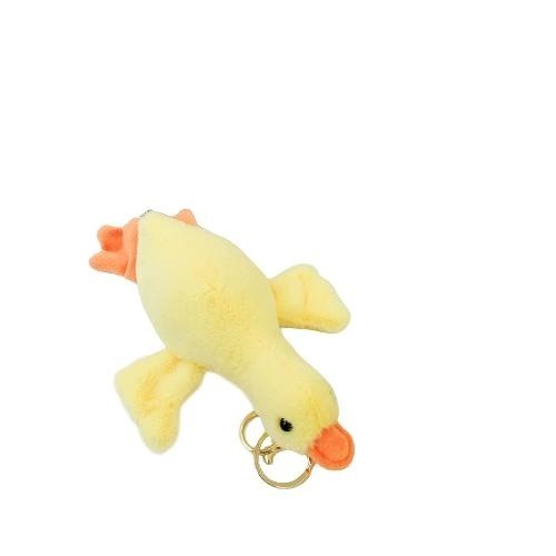 白鵝 鵝 抱抱鵝 小鵝 鵝鵝 趴趴鵝 學生鵝 趴鵝 黃鵝 軟fu毛絨吊飾 鑰匙圈 掛飾 鑰匙扣 玩偶 可愛萌-細節圖9