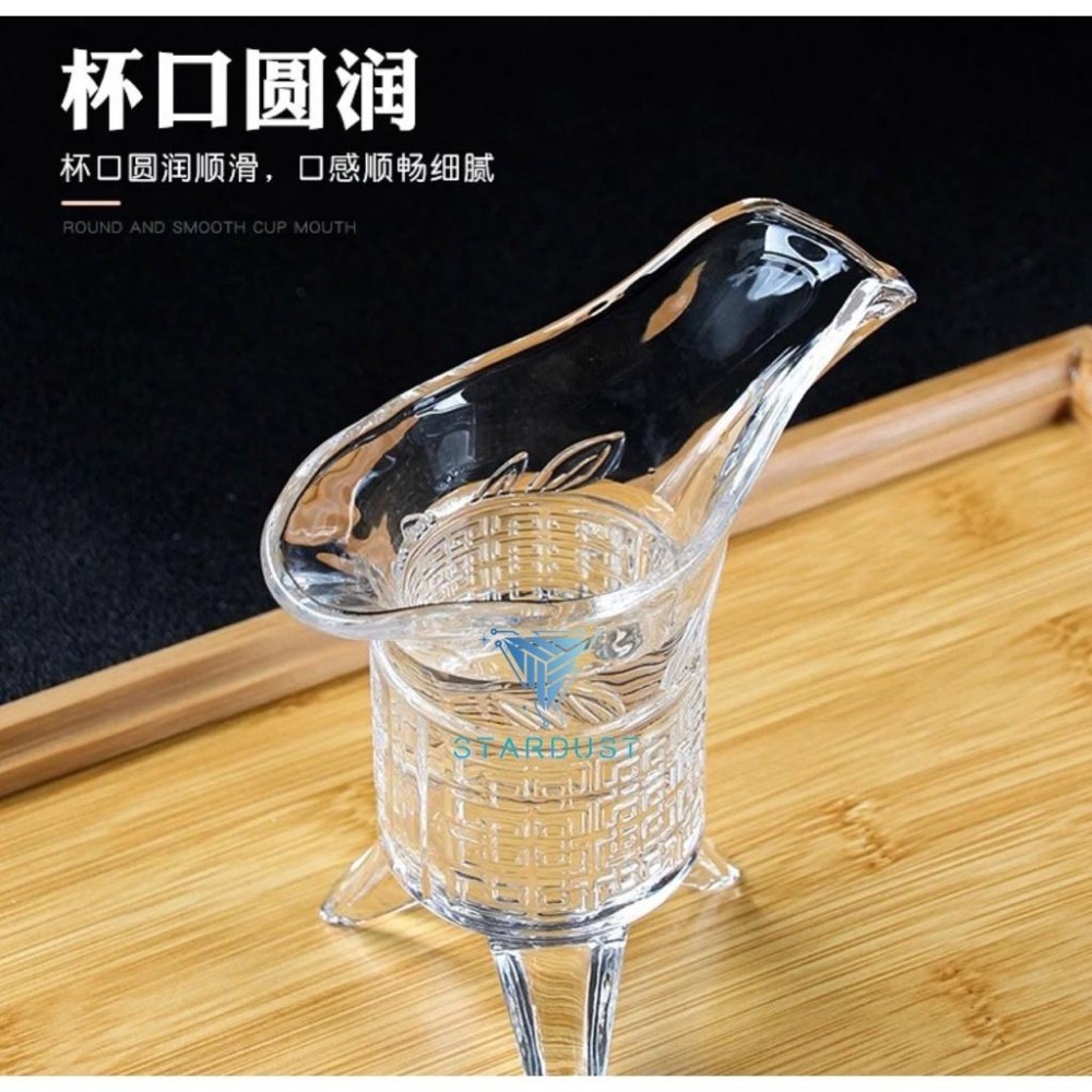 【預購】仿古酒杯 三足杯 帝王杯 古代杯 侯爵杯 小酒杯 烈酒杯  遊戲杯 派對杯10ml/20ml/30ml-細節圖5