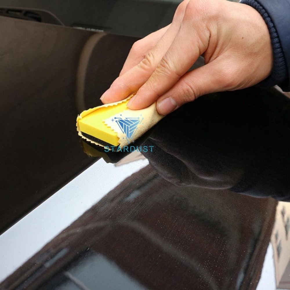 鍍晶海綿 玻璃鍍膜海棉塊 上蠟綿上蠟棉 去痕研磨劑用 洗車海棉-細節圖3