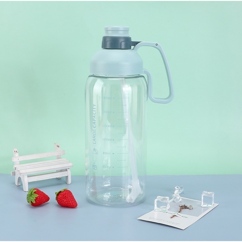 1800ml水壺 運動水壺 健身水壺 大水壺 超大水壺大容量水壺 直飲水壺 外出水壺 水壺-細節圖2