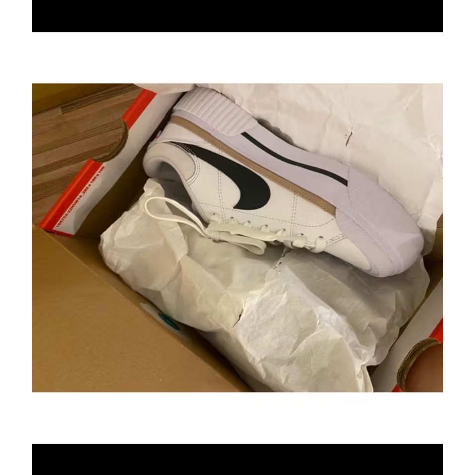 Nike Court Legacy Lift 女 白 厚底休閒鞋 DM7590-100-細節圖4