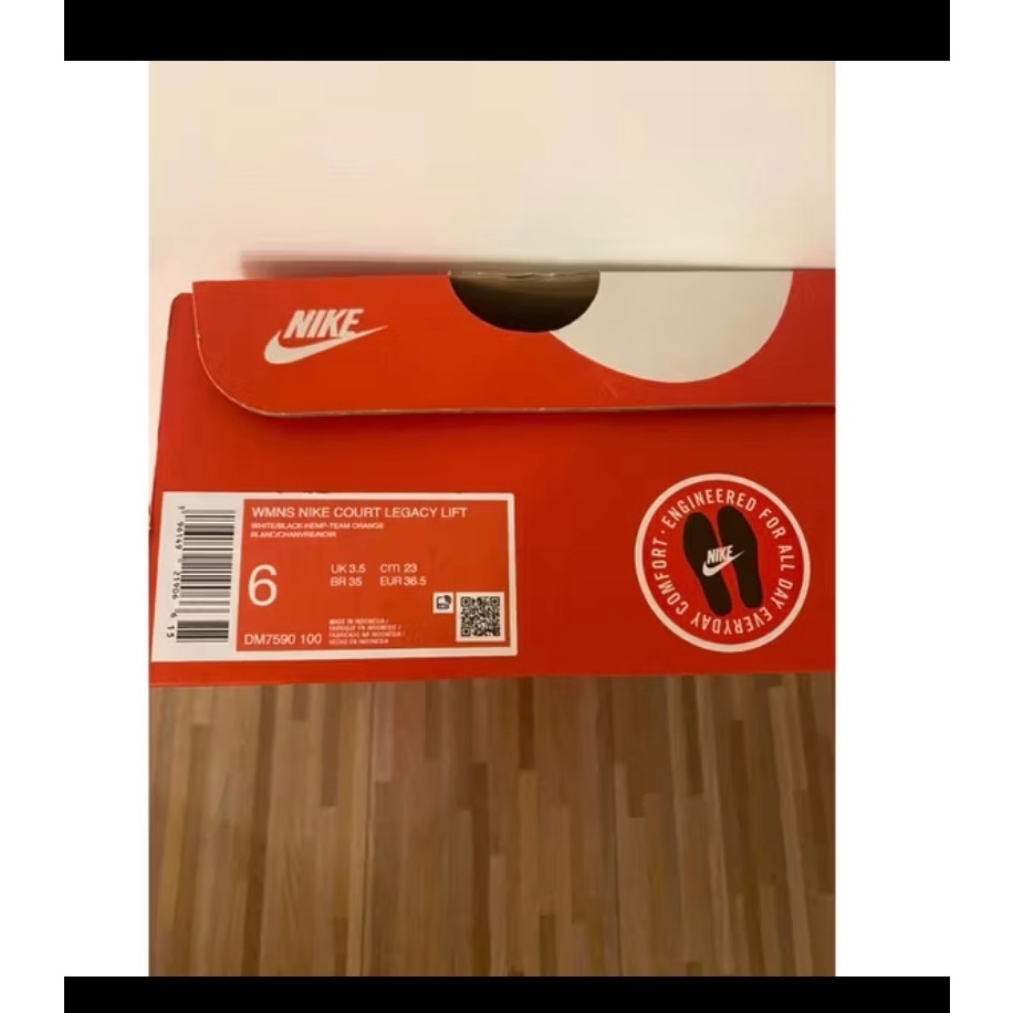 Nike Court Legacy Lift 女 白 厚底休閒鞋 DM7590-100-細節圖6
