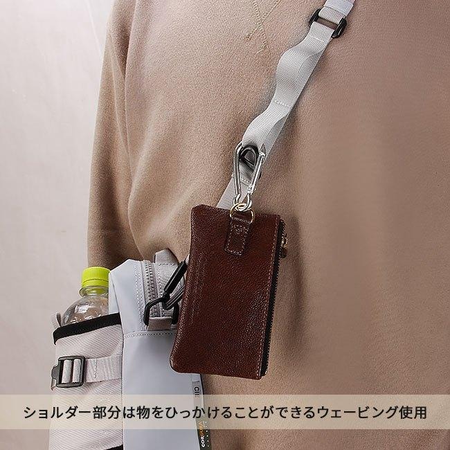 預購 CIE 斜背包 肩背包 防潑水 日本製 GRID3 黑色 MINI SHOULDER BAG 側背包 4色-細節圖8