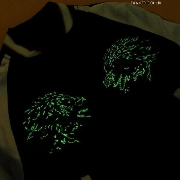 換季特價 現貨 日本 限定 哥吉拉 -1.0 電影版 橫須賀 黑色 雙面 刺繡 蓄光 外套 GODZILLA-細節圖7