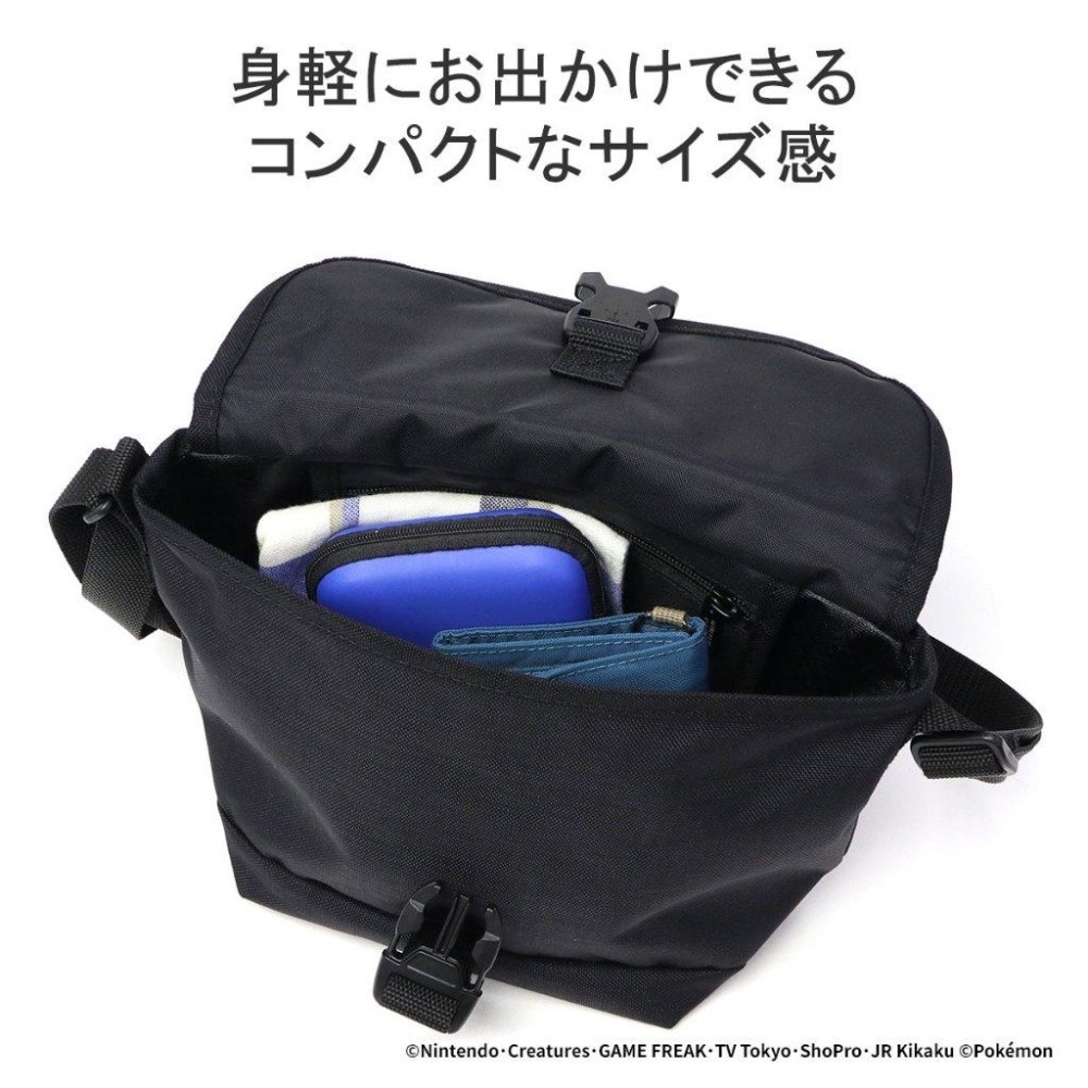 現貨+預購 Manhattan Portage 聯名 寶可夢 pokemon 曼哈頓包 皮卡丘 郵差包 日本(小)-細節圖4