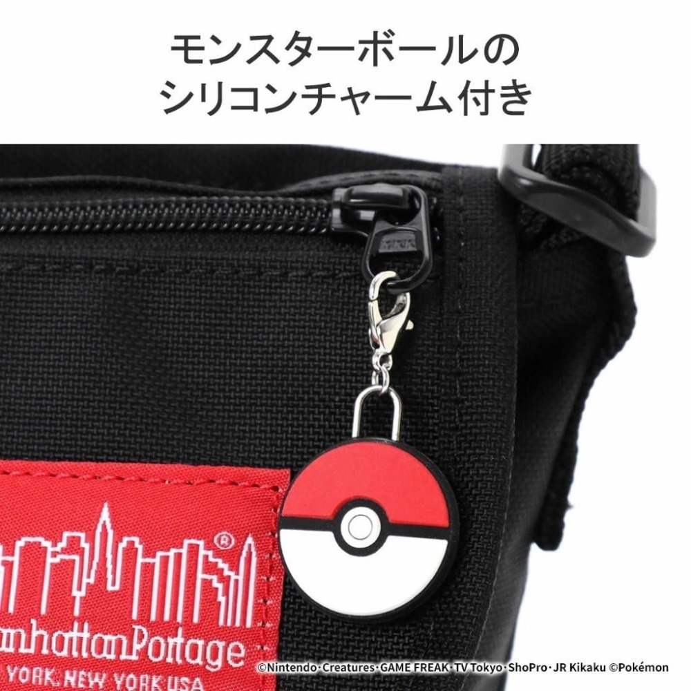 現貨+預購 Manhattan Portage 聯名 寶可夢 pokemon 曼哈頓包 皮卡丘 郵差包 日本(小)-細節圖6