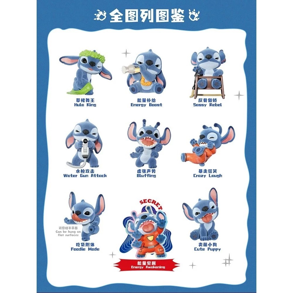 MINISO 名創優品 迪士尼 史迪奇哪裡不乖了 盲盒 公仔 玩具-細節圖3