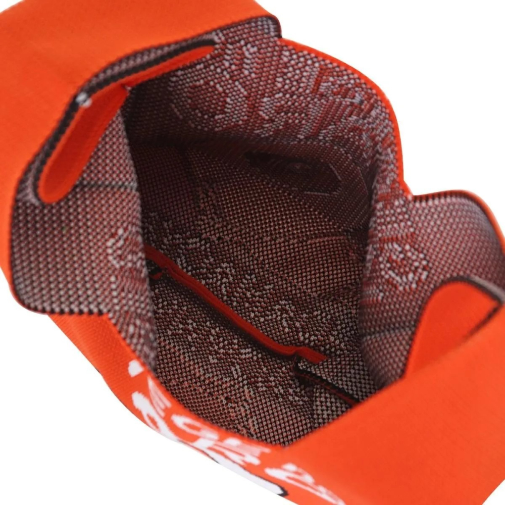 日本 鬼太郎 限定 隨身包 購物袋 小包 眼球老爹 knit tote bag-細節圖9
