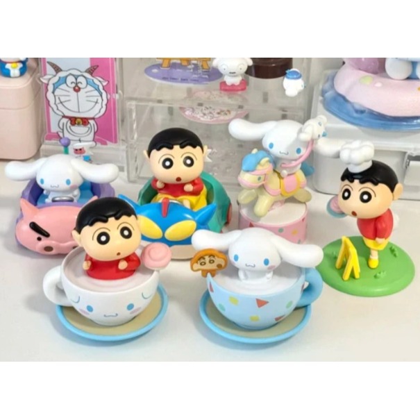 TOPTOY 大耳狗 x 蠟筆小新 奇妙樂園 盲盒 公仔 玩具-細節圖2