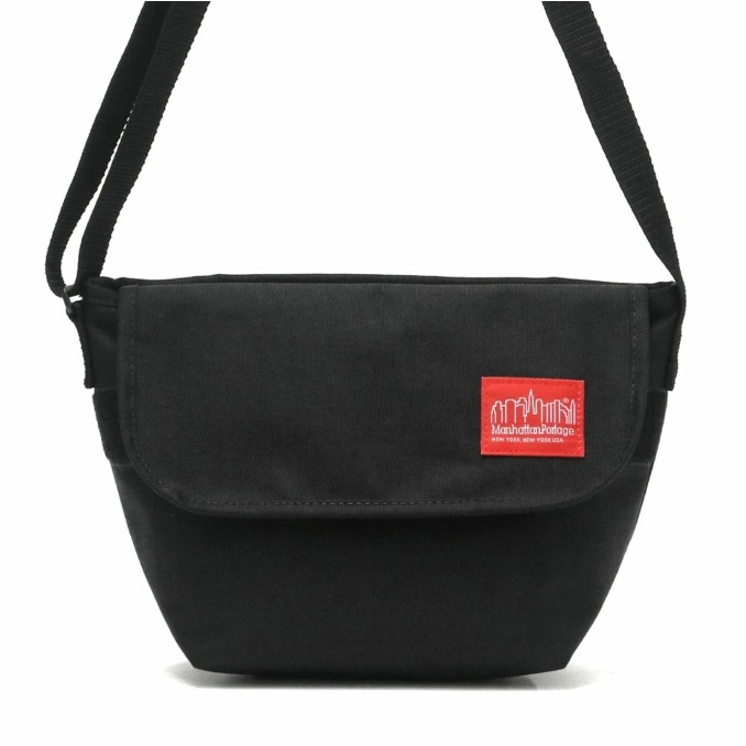 現貨 日本 曼哈頓 manhattan portage 郵差包 斜背包 側背包 黑色 全新 日版 基本款-細節圖3