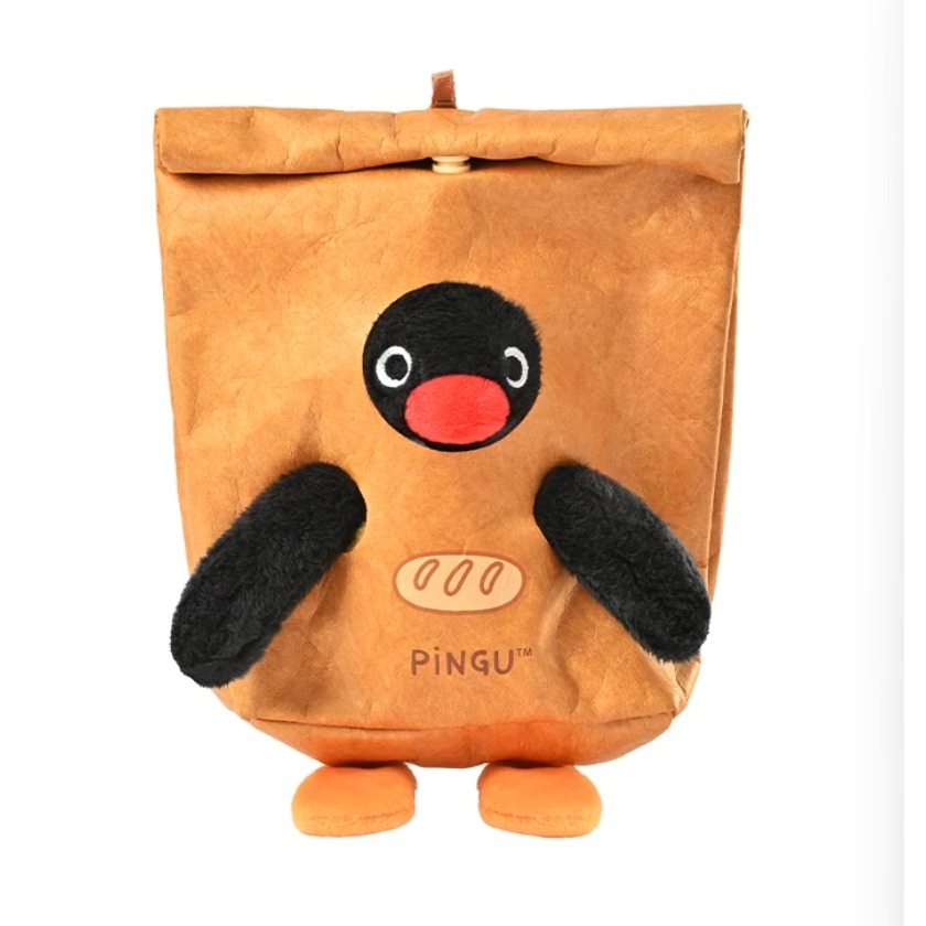 山莫 PINGU 麵包坊 企鵝 MINI 絨毛 吊飾 掛件 玩偶 鑰匙圈 PINGA-規格圖3