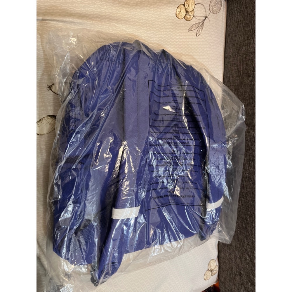 全新 吊牌未拆 Kipling 寶藍色 後背包 猴子背包 原價3580-細節圖3