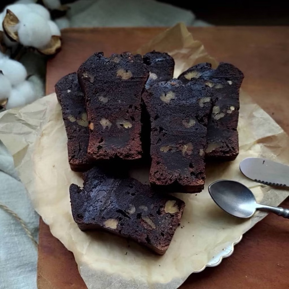 【九木蛋糕】【買8送1】濃厚黑布朗尼 🔥 減糖     手作甜點【非生酮 】-細節圖5