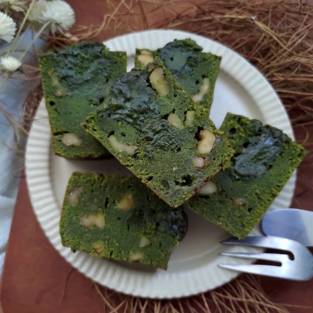 【九木蛋糕】濃厚抹茶布朗尼 🔥 減糖  微苦  🇯🇵宇治抹茶    手作甜點-細節圖4