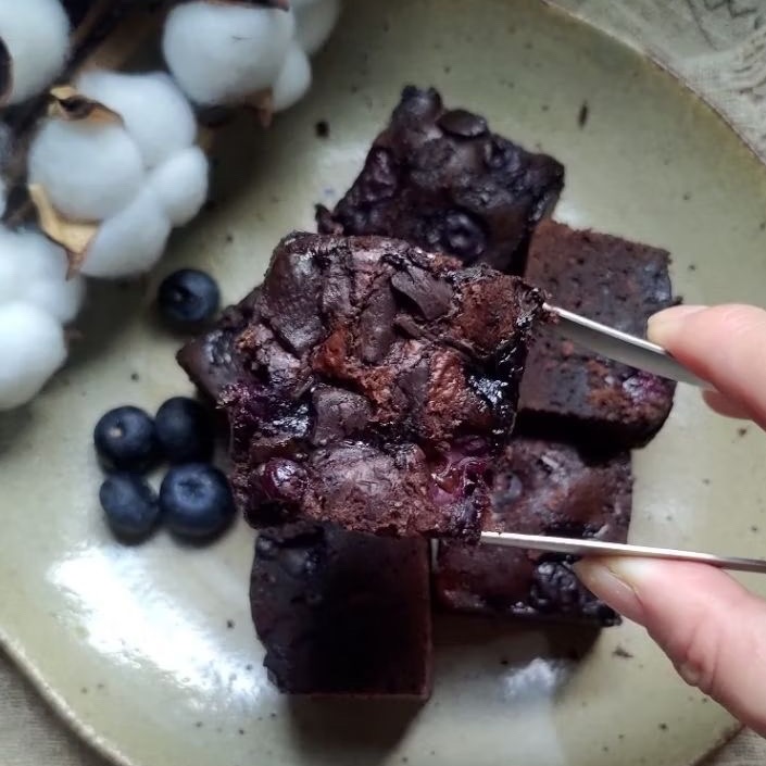 【九木蛋糕】新鮮藍莓布朗尼🫐    手作甜點-規格圖4