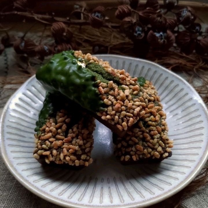 【九木蛋糕】 杏仁角抹茶費南雪🍵    若竹抹茶  常溫蛋糕   手做甜點-細節圖2