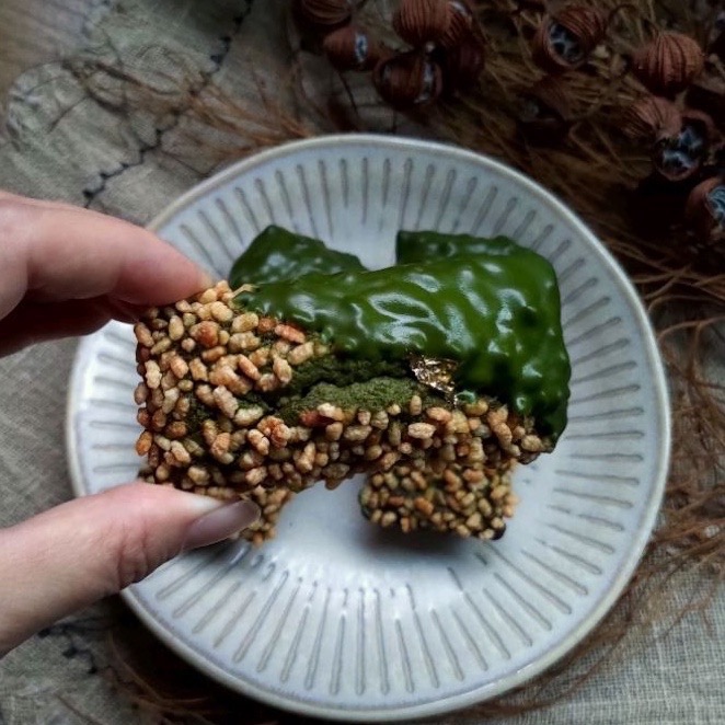 【九木蛋糕】 杏仁角抹茶費南雪🍵    若竹抹茶  常溫蛋糕   手做甜點-規格圖4