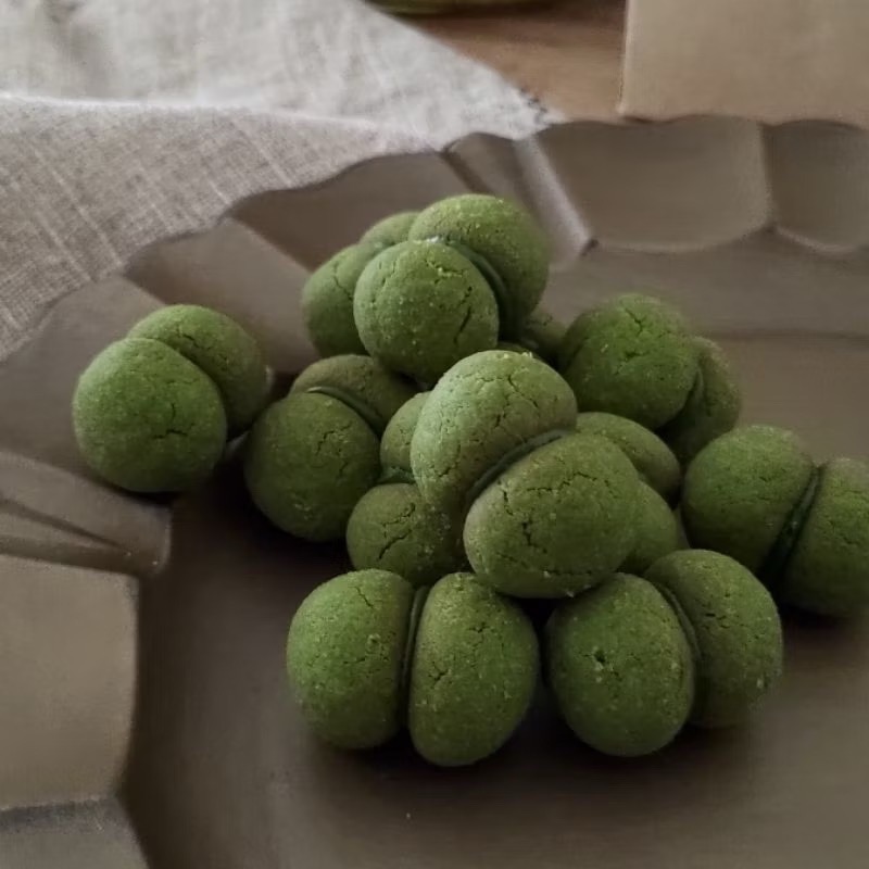 【九木蛋糕】若竹淑女之吻💋  日本小山園若竹  米穀餅乾  抹茶餅乾🍪-細節圖3