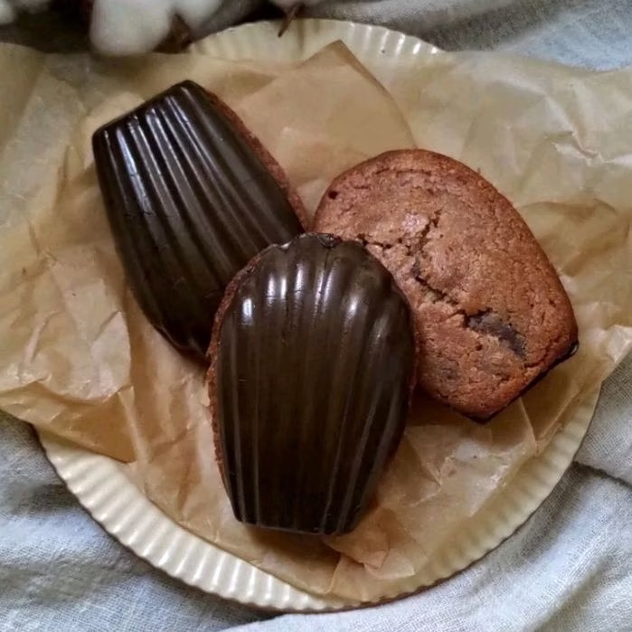 【九木蛋糕】焙茶栗子瑪德蓮🌰   常溫蛋糕   手做甜點-細節圖2